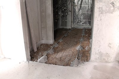Заливка стяжки